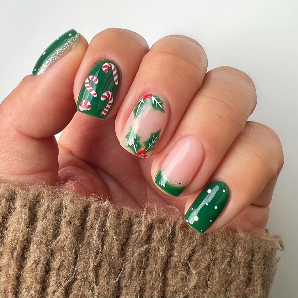 Christmas nail