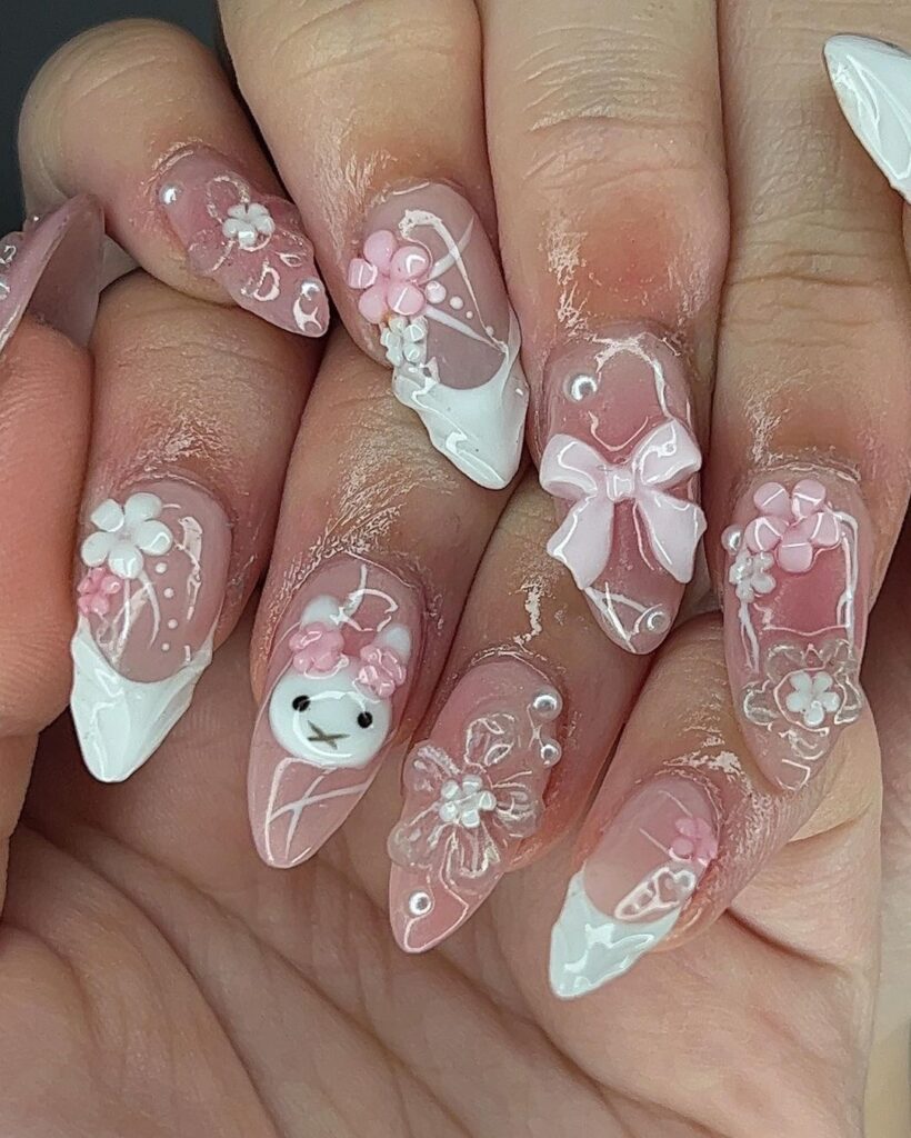 Cute Coquette Nails