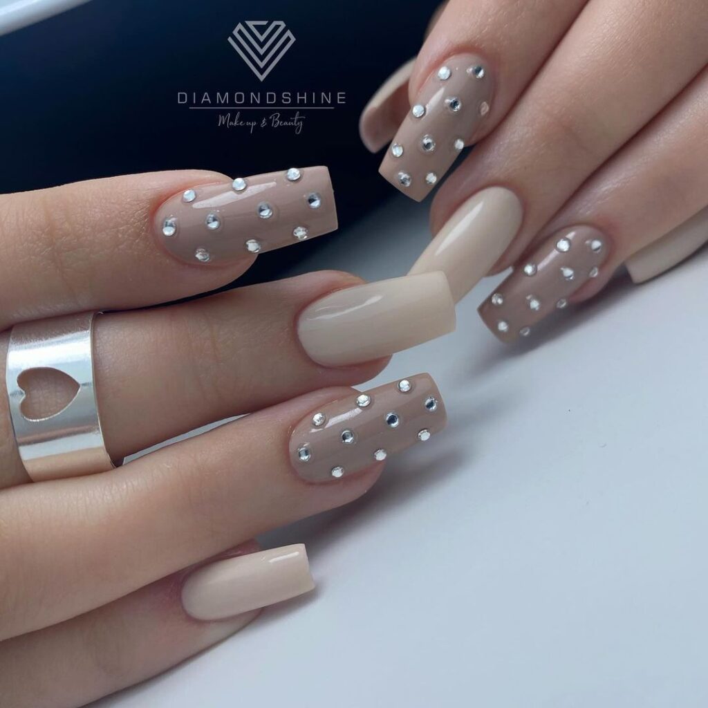 nude nail designs