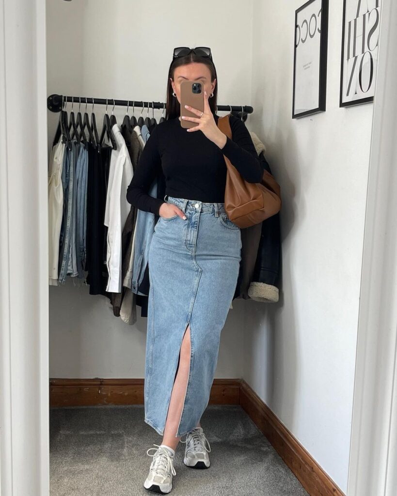 denim skirt ideas