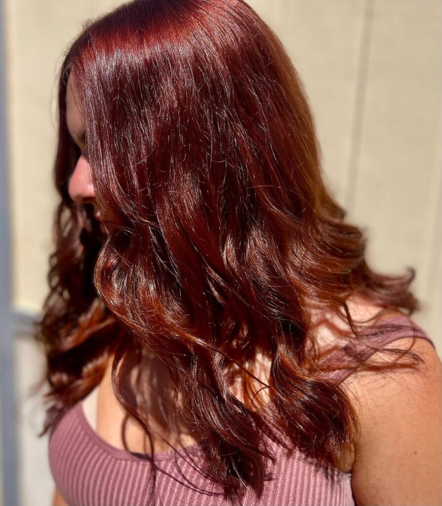 fall color hair