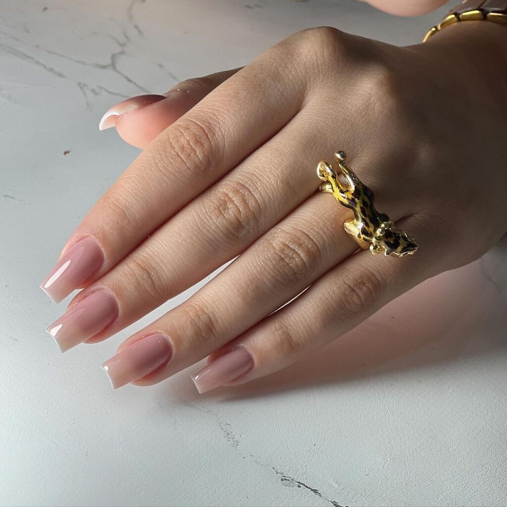 nude nail designs