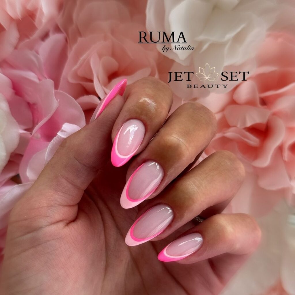 pink nail designs