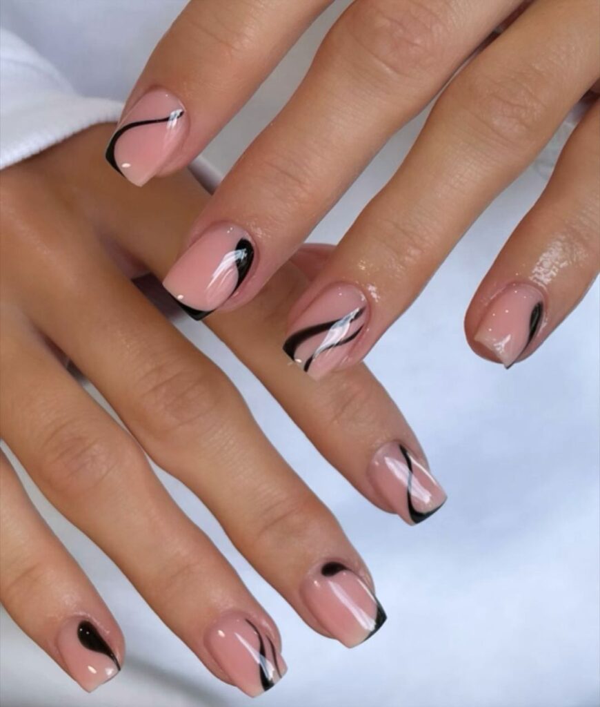 minimalist nail art