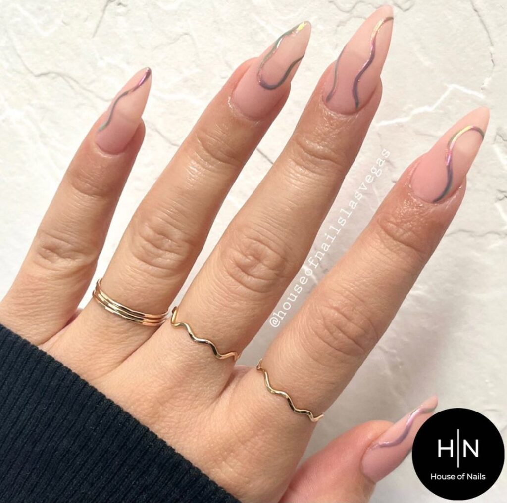 minimalist nail art