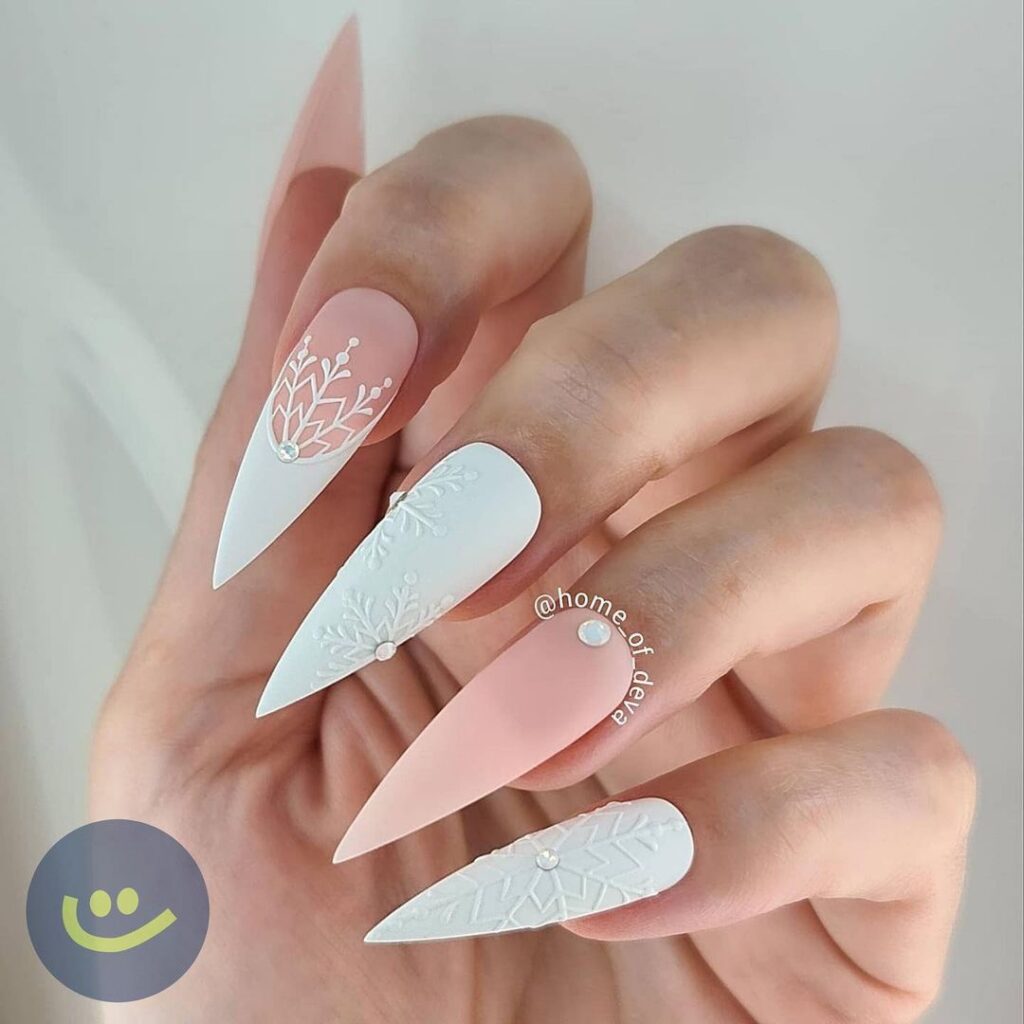 white nail designs