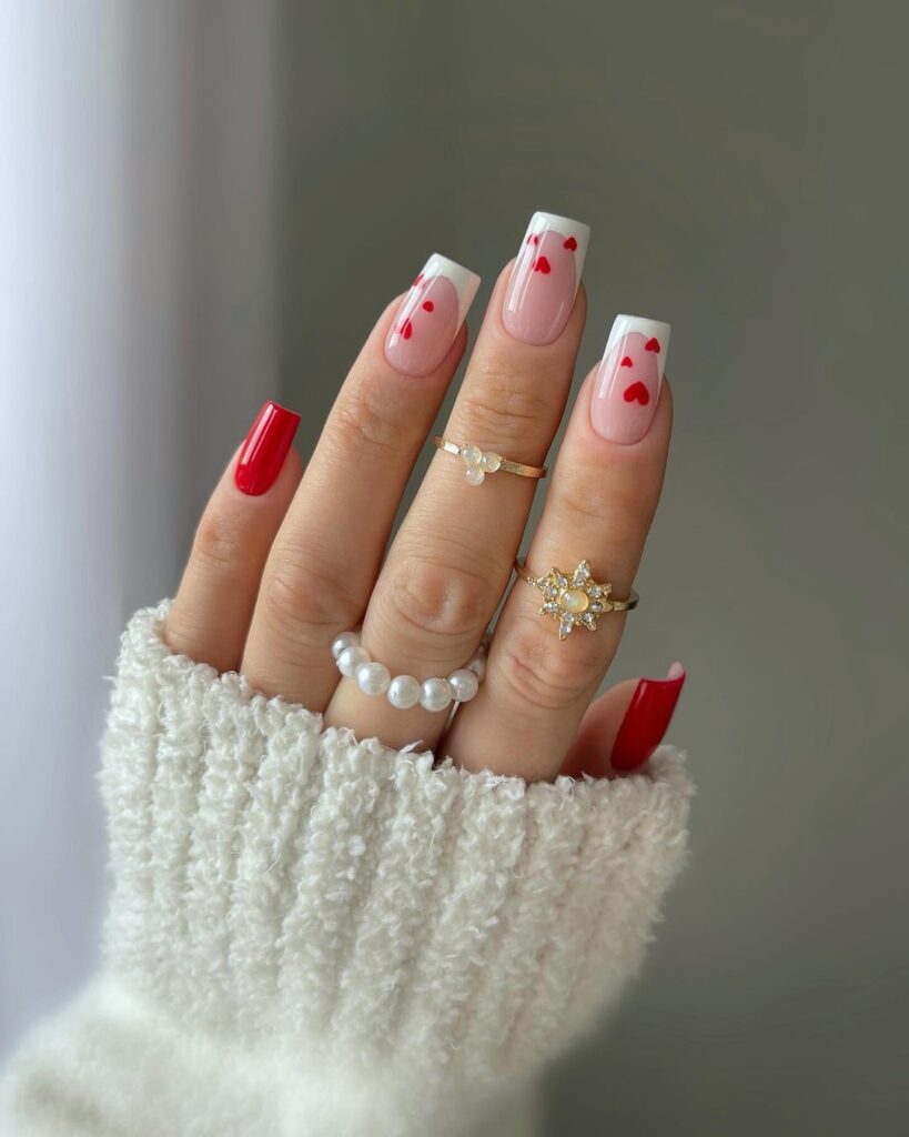 Valentine's day nail designs