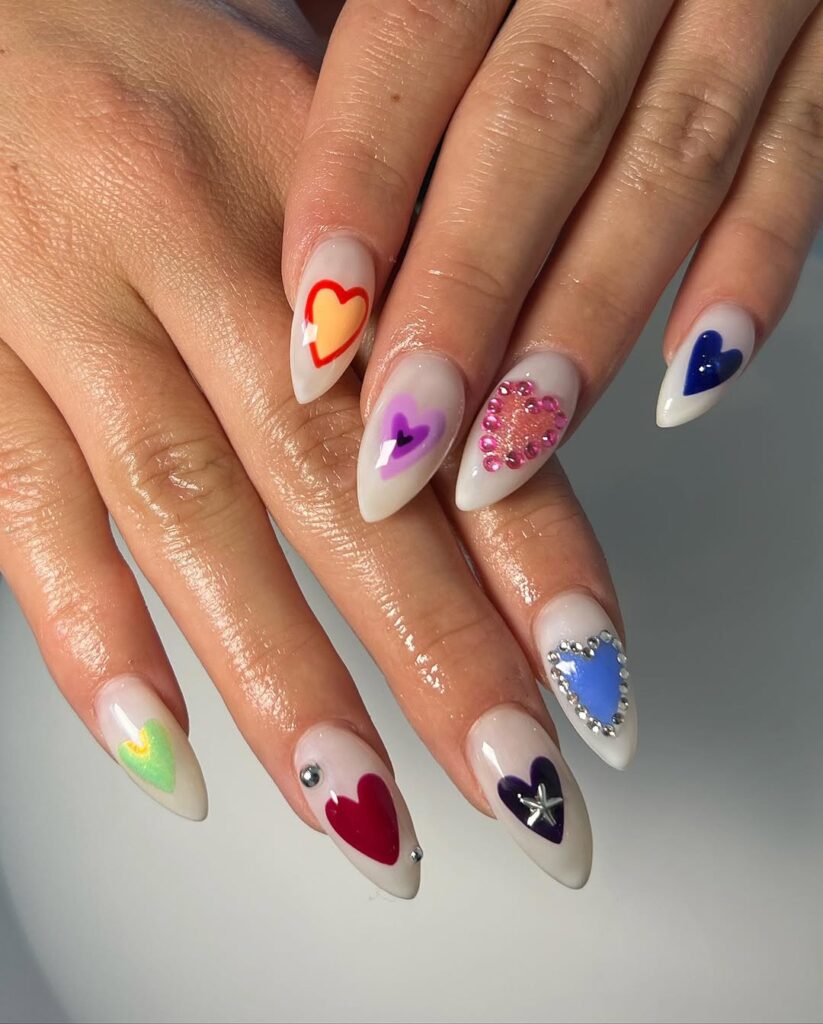 Valentine's day nail designs