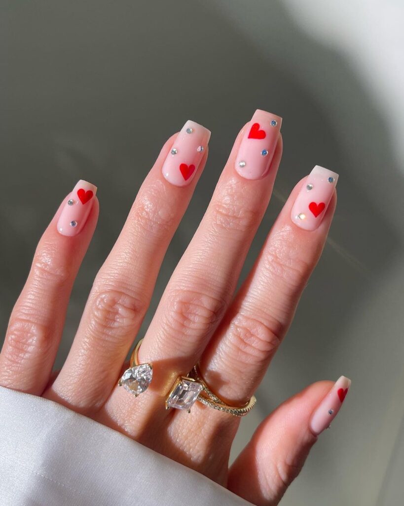 Valentine's day nail designs