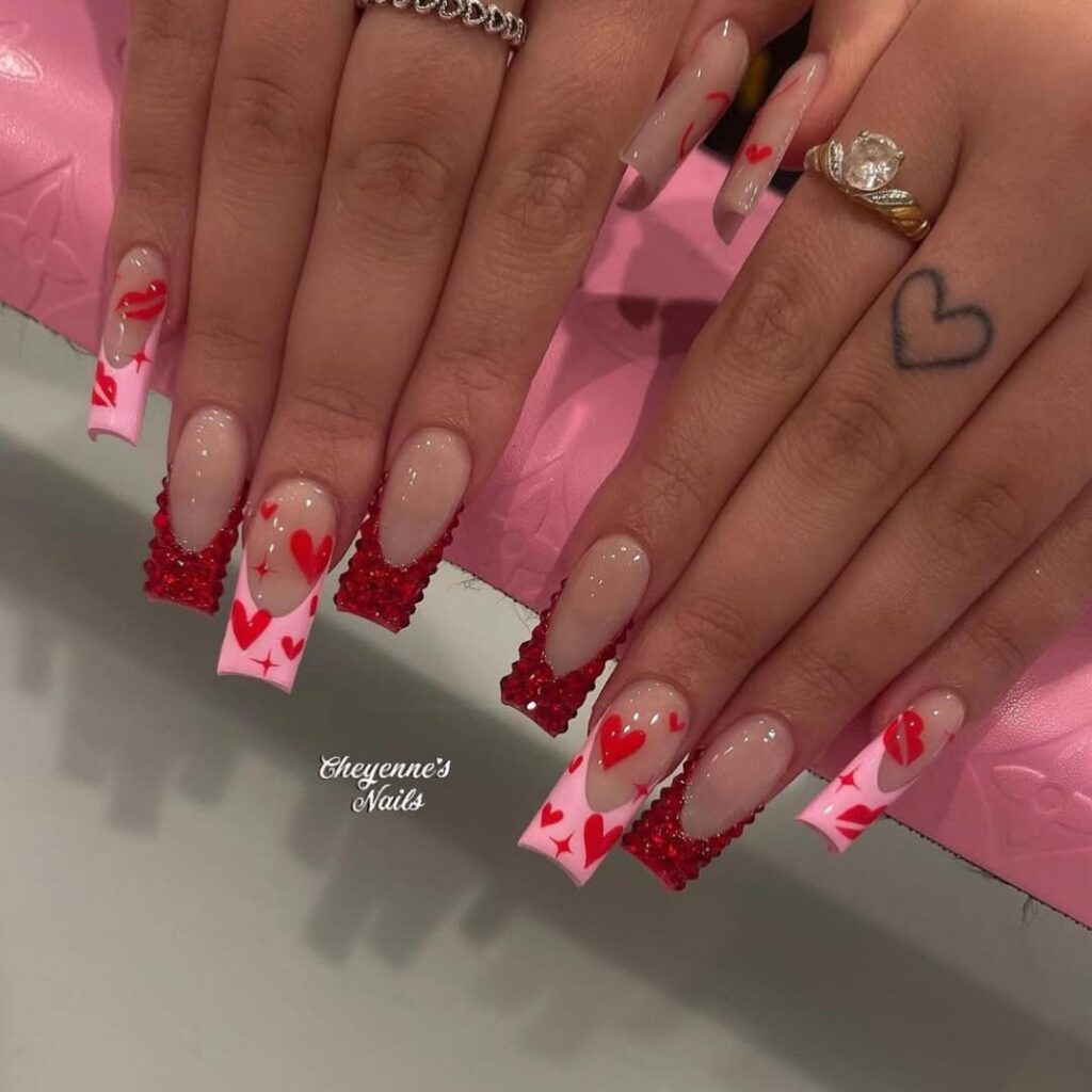  Valentine's day nail designs