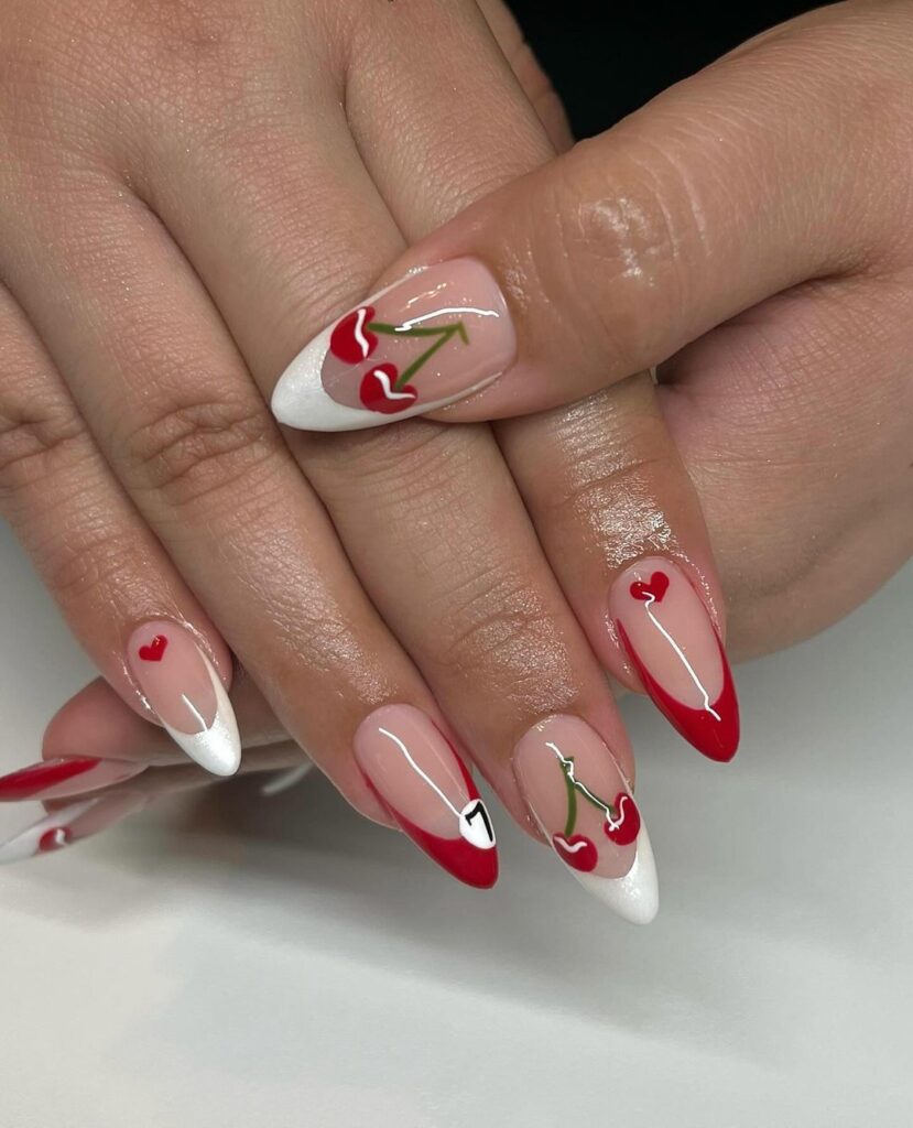 Valentine's day nail designs