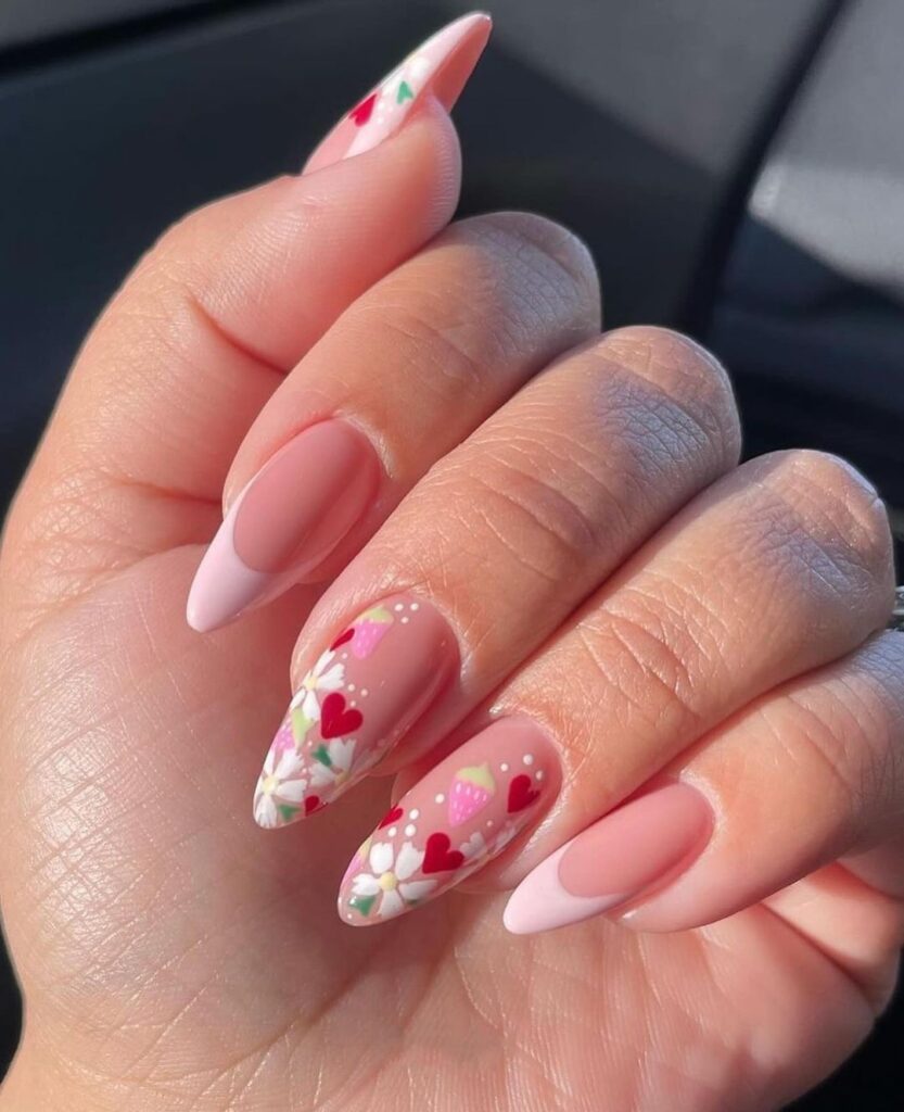 Valentine's day nail designs