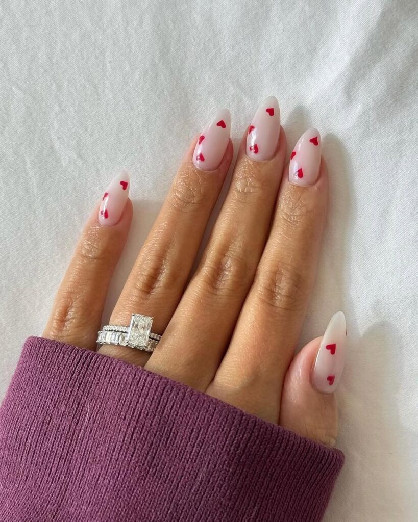 Valentine's day nail designs