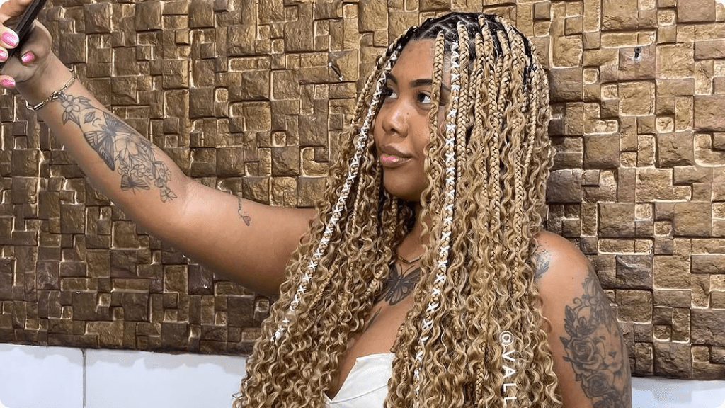 protective knotless braids